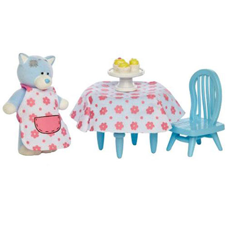Kittywink the Cat My Blue Nose Friend Figurine and Kitchen Set £7.99